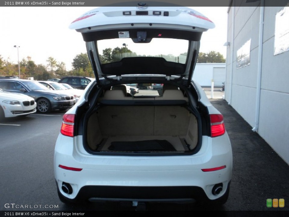 Sand Beige Interior Trunk for the 2011 BMW X6 xDrive35i #56801780