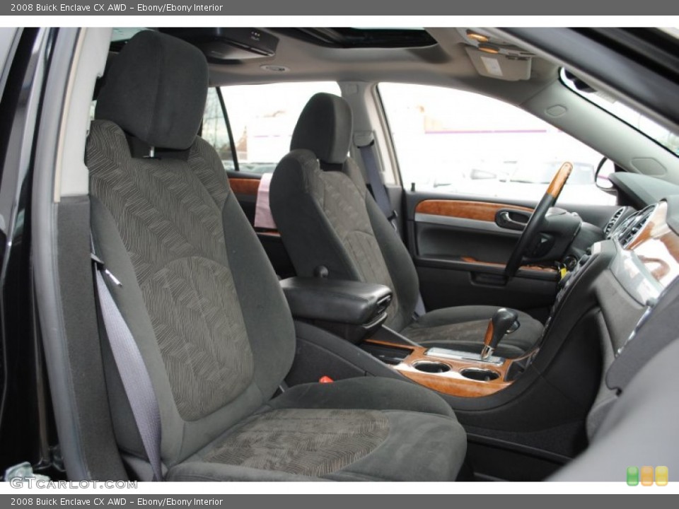 Ebony/Ebony Interior Photo for the 2008 Buick Enclave CX AWD #56801938