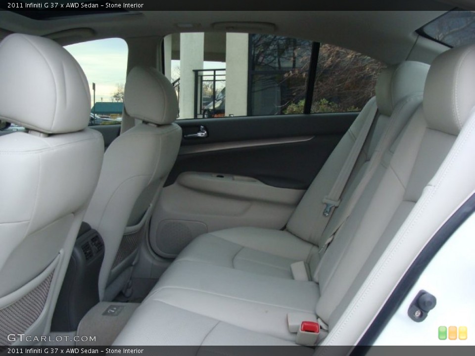 Stone Interior Photo for the 2011 Infiniti G 37 x AWD Sedan #56802128