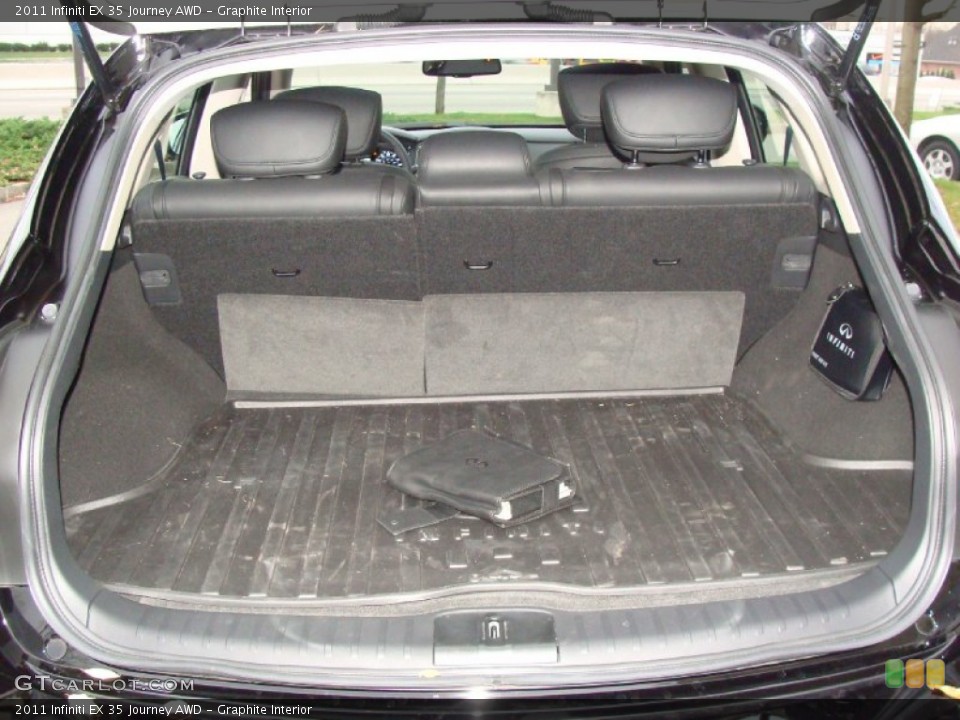 Graphite Interior Trunk for the 2011 Infiniti EX 35 Journey AWD #56802414