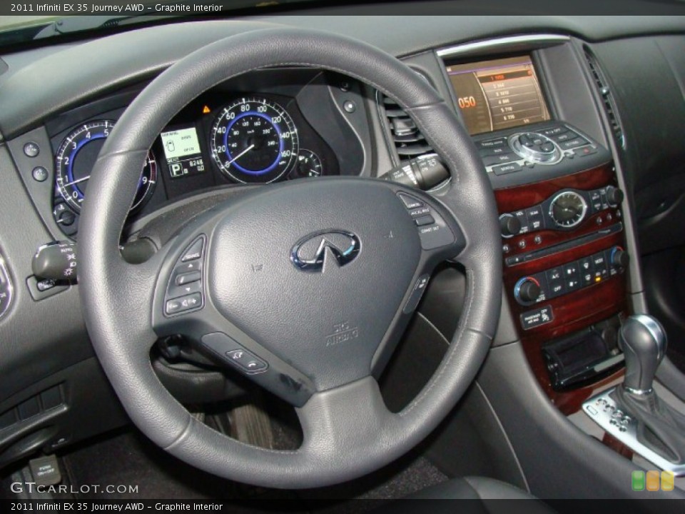 Graphite Interior Dashboard for the 2011 Infiniti EX 35 Journey AWD #56802471