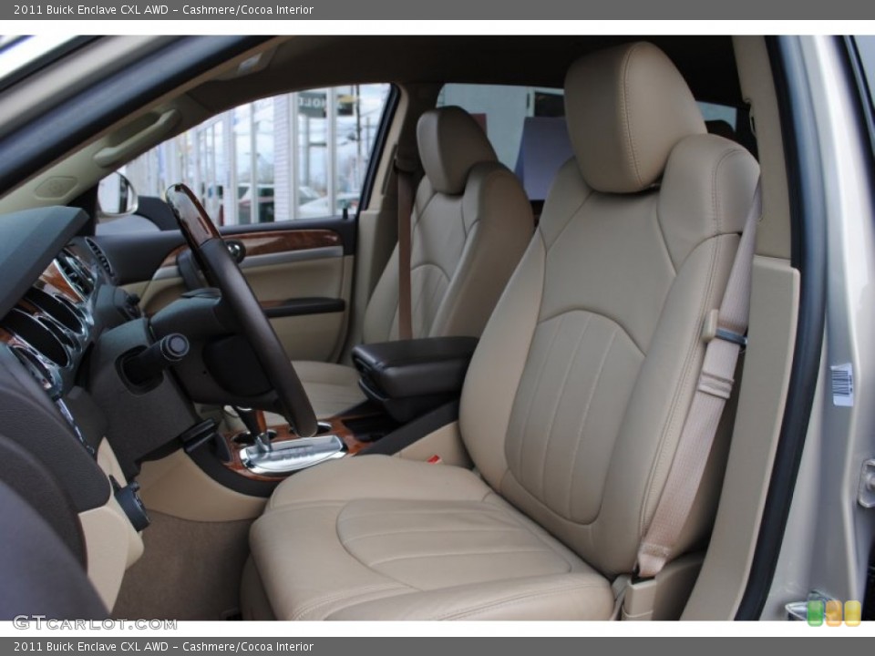Cashmere/Cocoa Interior Photo for the 2011 Buick Enclave CXL AWD #56802529