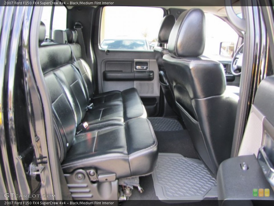 Black Medium Flint Interior Photo For The 2007 Ford F150 Fx4