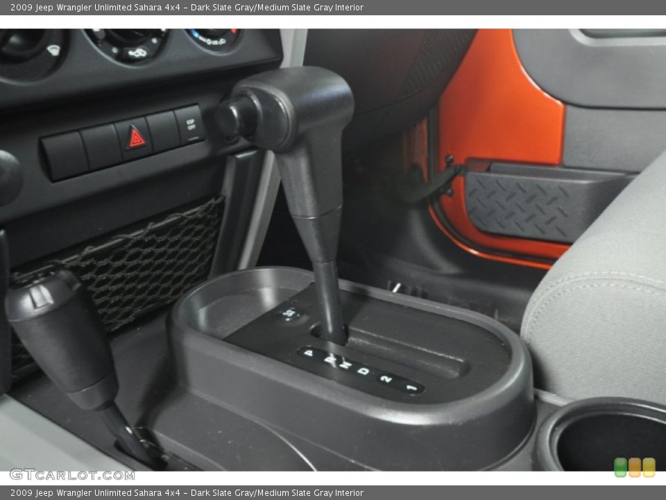 Dark Slate Gray/Medium Slate Gray Interior Transmission for the 2009 Jeep Wrangler Unlimited Sahara 4x4 #56805597