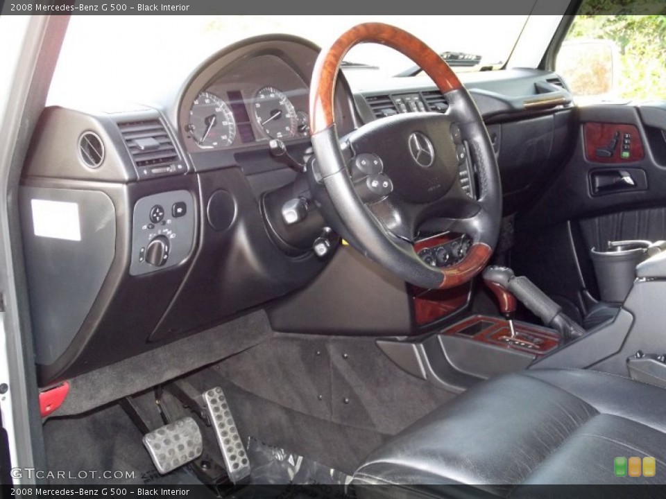 Black Interior Dashboard for the 2008 Mercedes-Benz G 500 #56805702