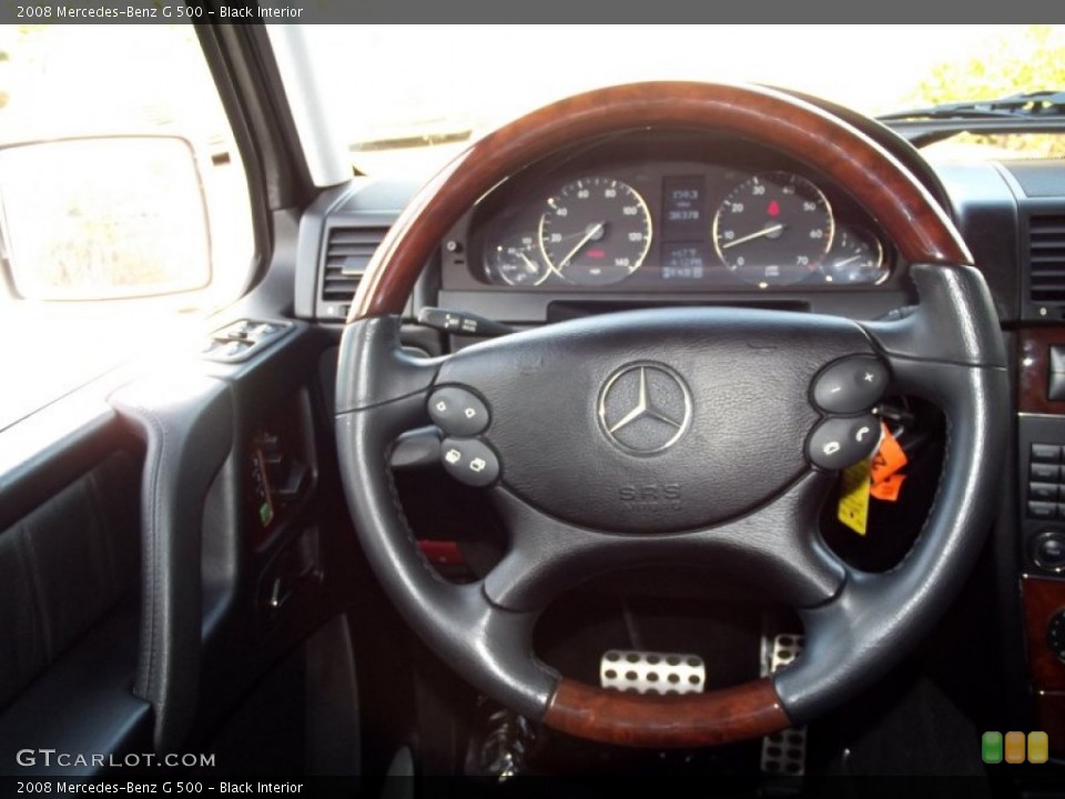 Black Interior Steering Wheel for the 2008 Mercedes-Benz G 500 #56805894