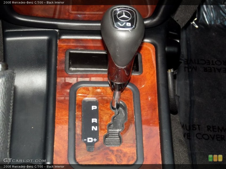 Black Interior Transmission for the 2008 Mercedes-Benz G 500 #56806002