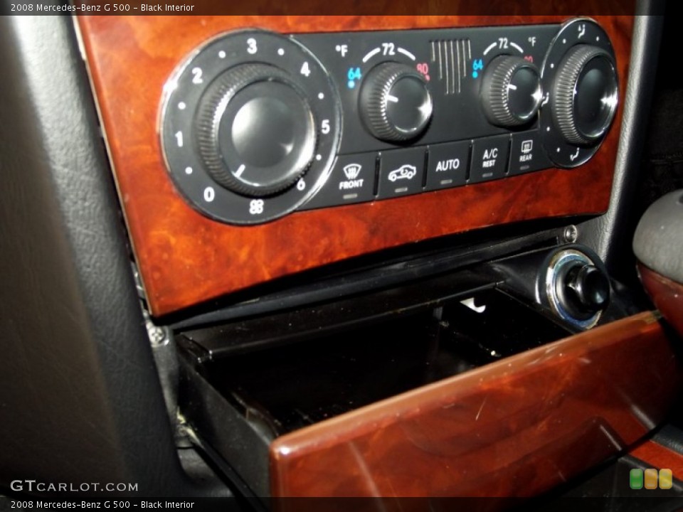 Black Interior Controls for the 2008 Mercedes-Benz G 500 #56806089