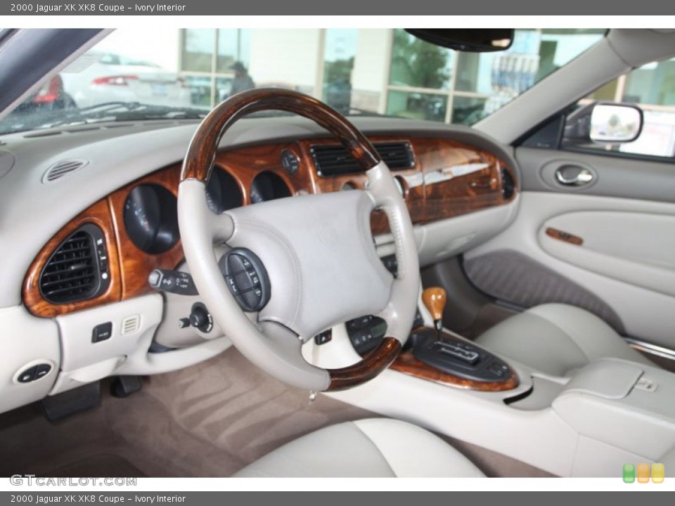 Ivory Interior Prime Interior for the 2000 Jaguar XK XK8 Coupe #56806611
