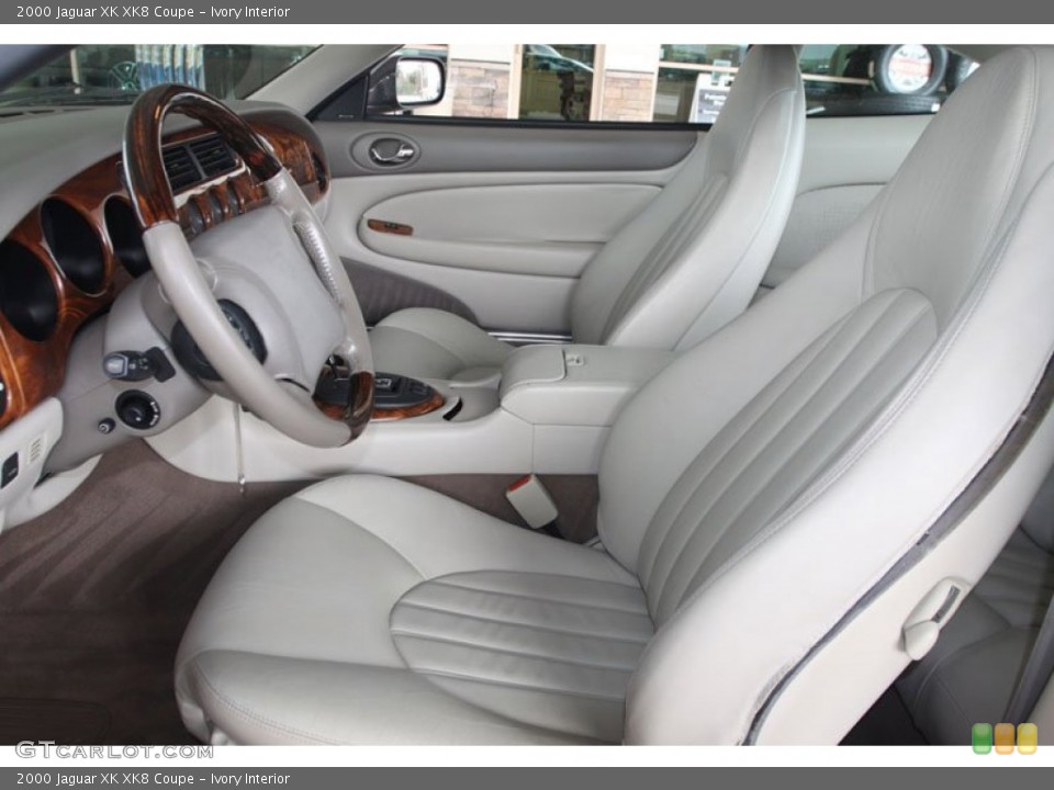 Ivory Interior Photo for the 2000 Jaguar XK XK8 Coupe #56806617