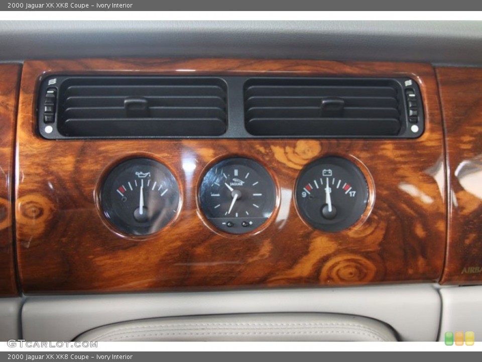Ivory Interior Gauges for the 2000 Jaguar XK XK8 Coupe #56806755