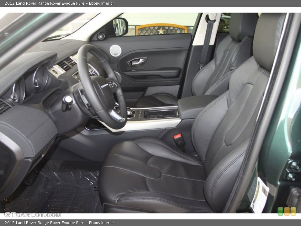 Ebony Interior Photo for the 2012 Land Rover Range Rover Evoque Pure #56807895