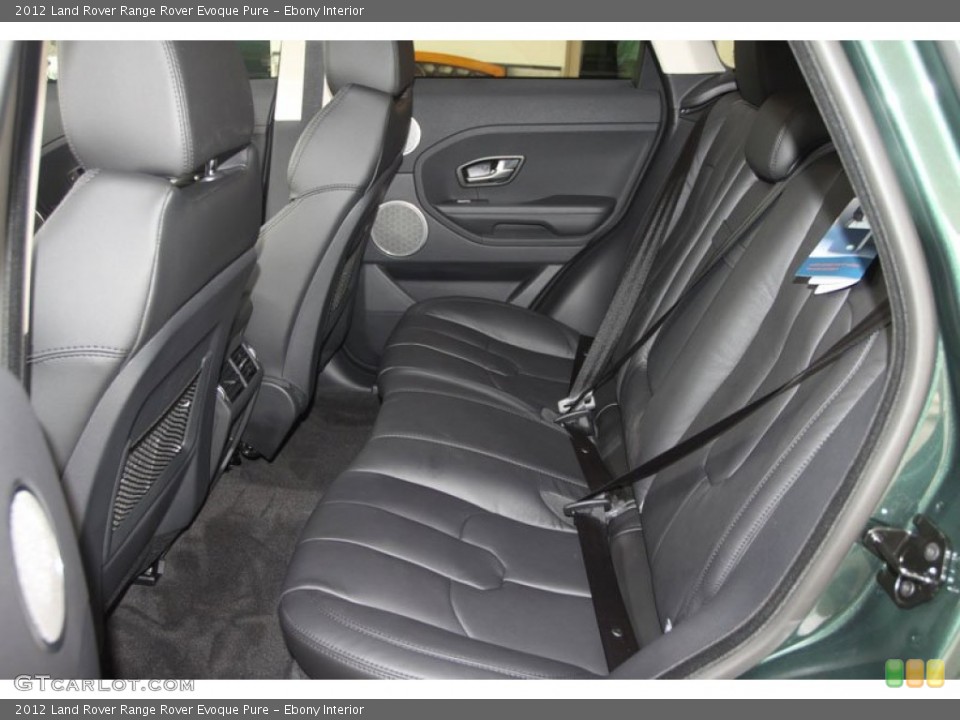 Ebony Interior Photo for the 2012 Land Rover Range Rover Evoque Pure #56807904