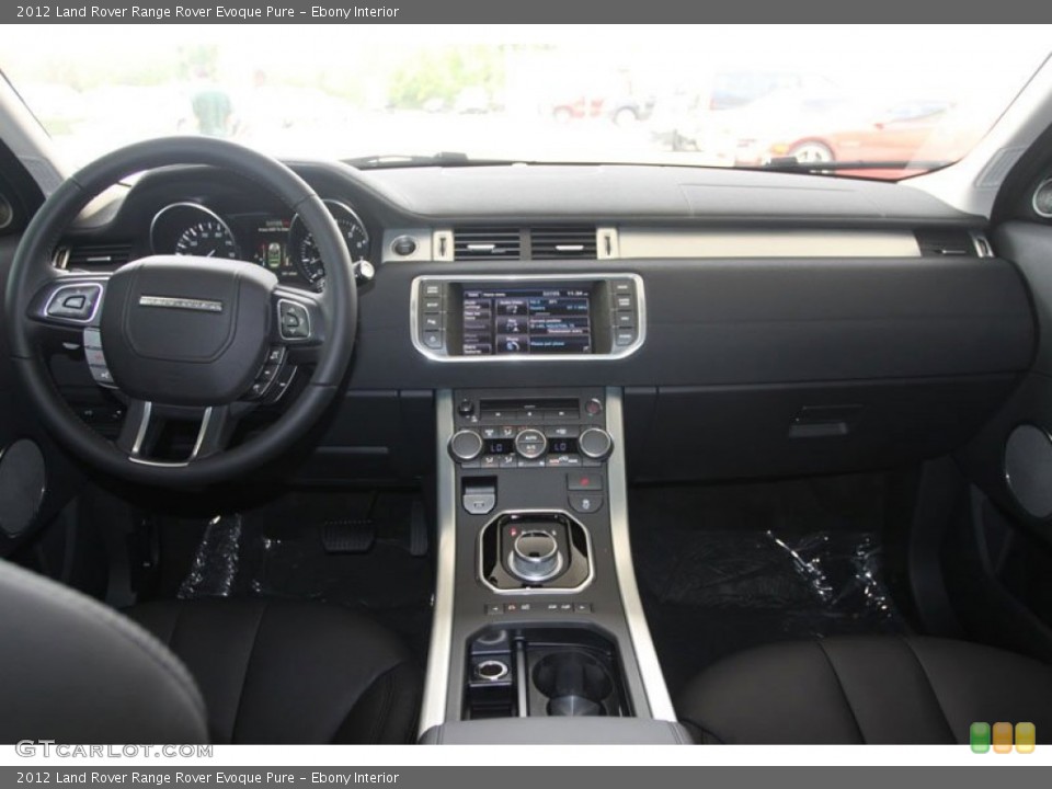Ebony Interior Dashboard for the 2012 Land Rover Range Rover Evoque Pure #56808003