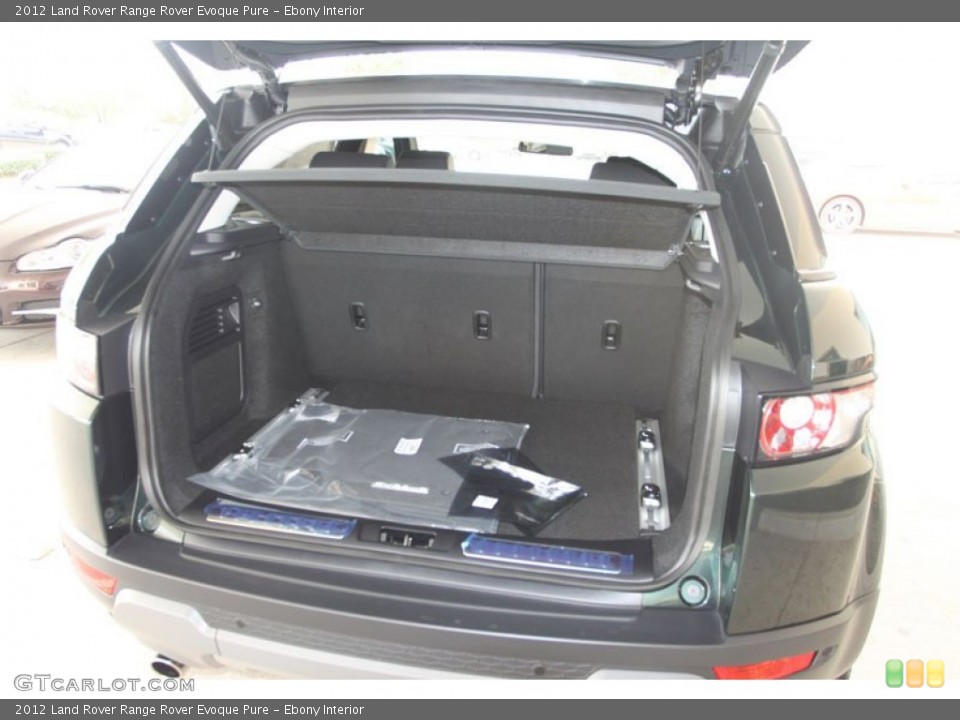 Ebony Interior Trunk for the 2012 Land Rover Range Rover Evoque Pure #56808048