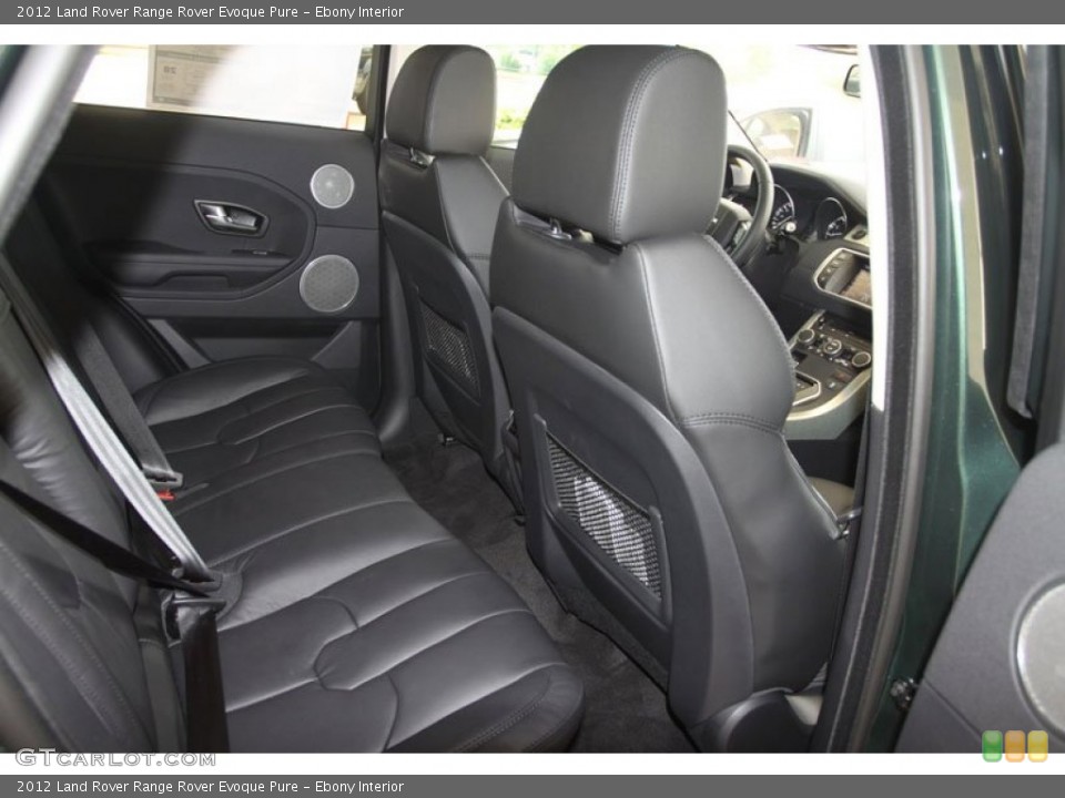 Ebony Interior Photo for the 2012 Land Rover Range Rover Evoque Pure #56808057