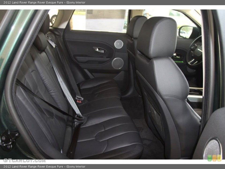 Ebony Interior Photo for the 2012 Land Rover Range Rover Evoque Pure #56808066