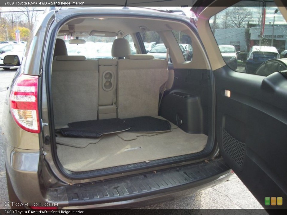 Sand Beige Interior Trunk for the 2009 Toyota RAV4 4WD #56808195
