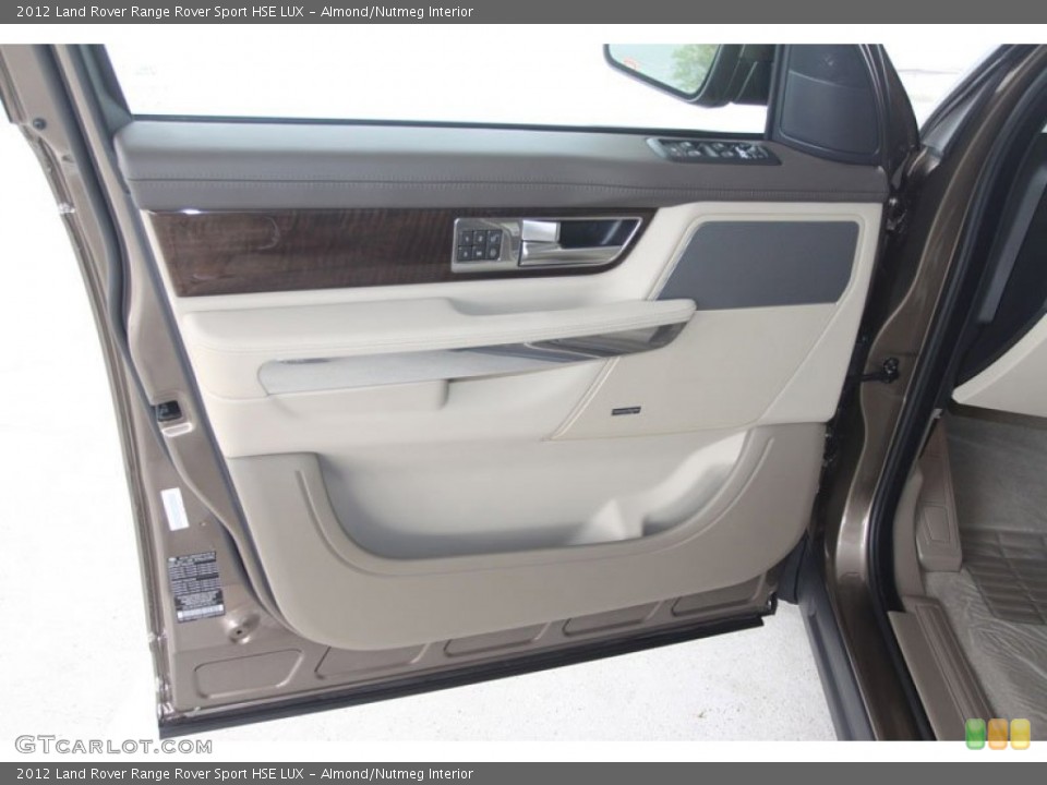 Almond/Nutmeg Interior Door Panel for the 2012 Land Rover Range Rover Sport HSE LUX #56808225