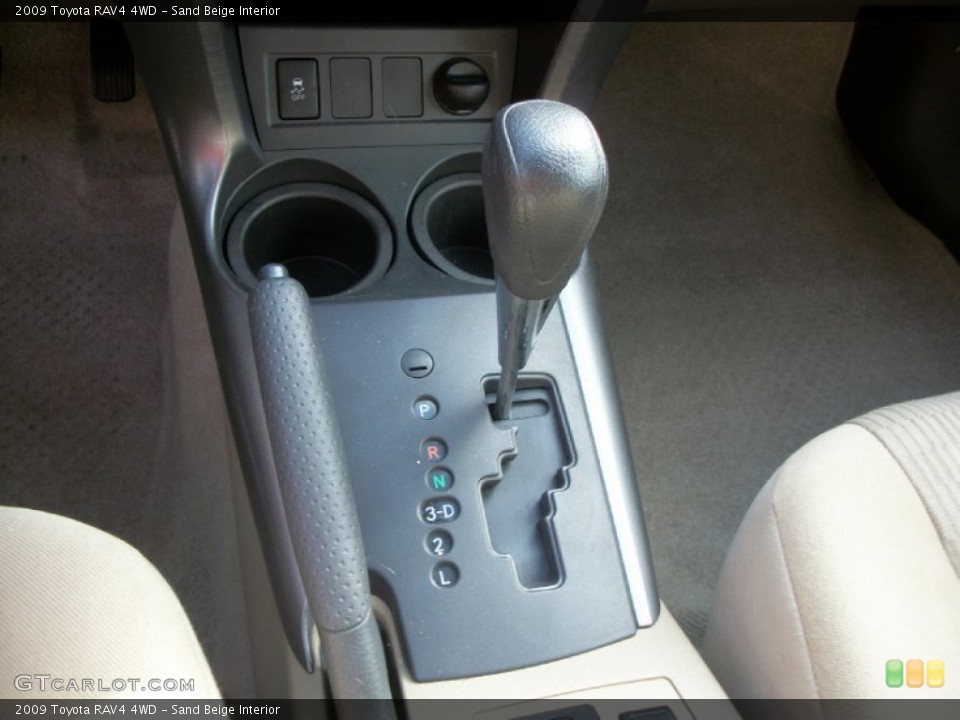 Sand Beige Interior Transmission for the 2009 Toyota RAV4 4WD #56808330