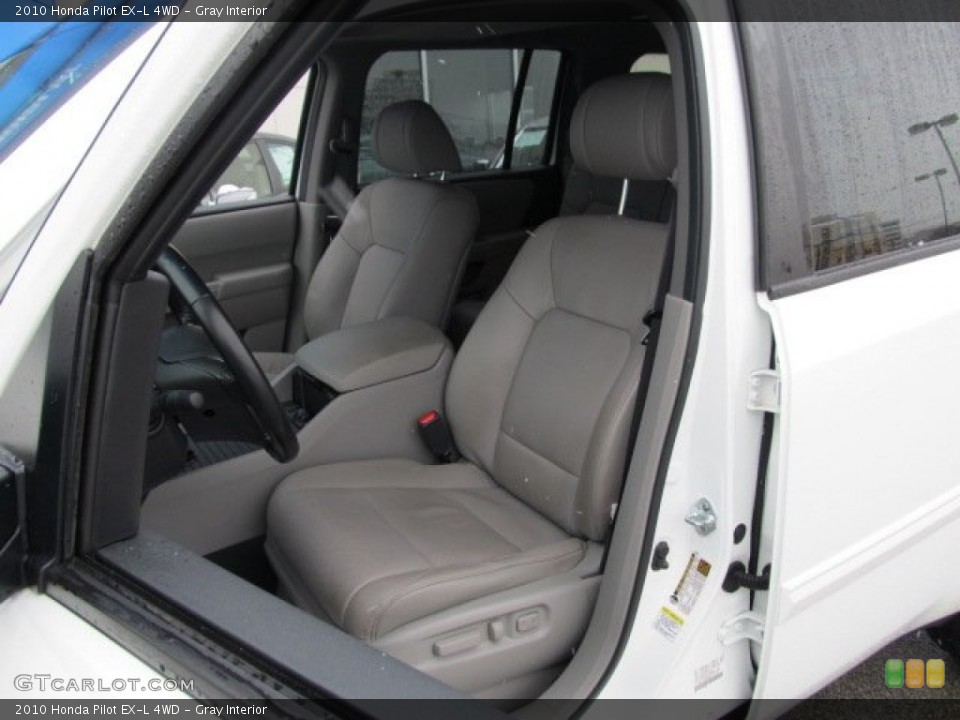 Gray Interior Photo for the 2010 Honda Pilot EX-L 4WD #56808876