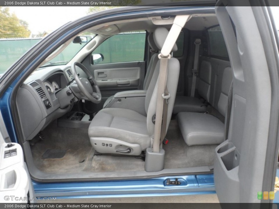 Medium Slate Gray Interior Photo for the 2006 Dodge Dakota SLT Club Cab #56809356