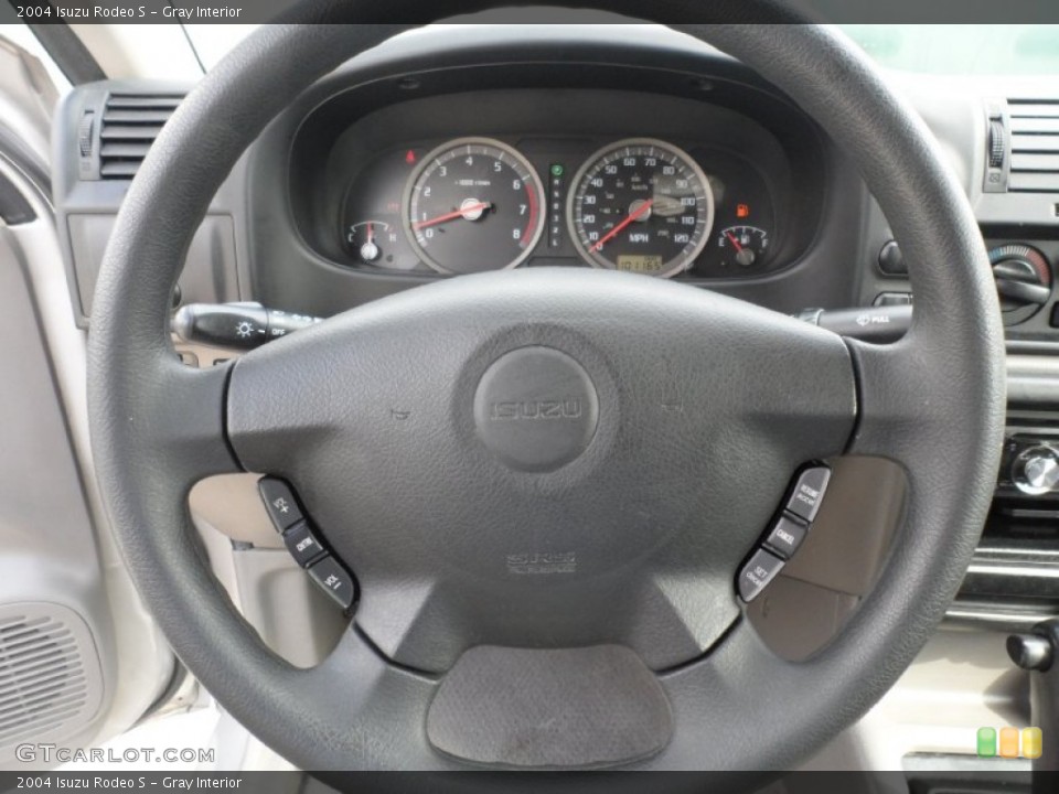 Gray Interior Steering Wheel for the 2004 Isuzu Rodeo S #56809794