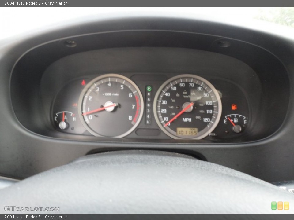Gray Interior Gauges for the 2004 Isuzu Rodeo S #56809800