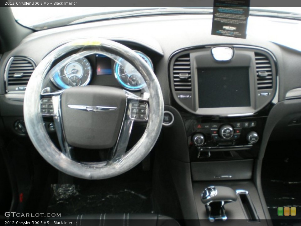 Black Interior Dashboard for the 2012 Chrysler 300 S V6 #56809989