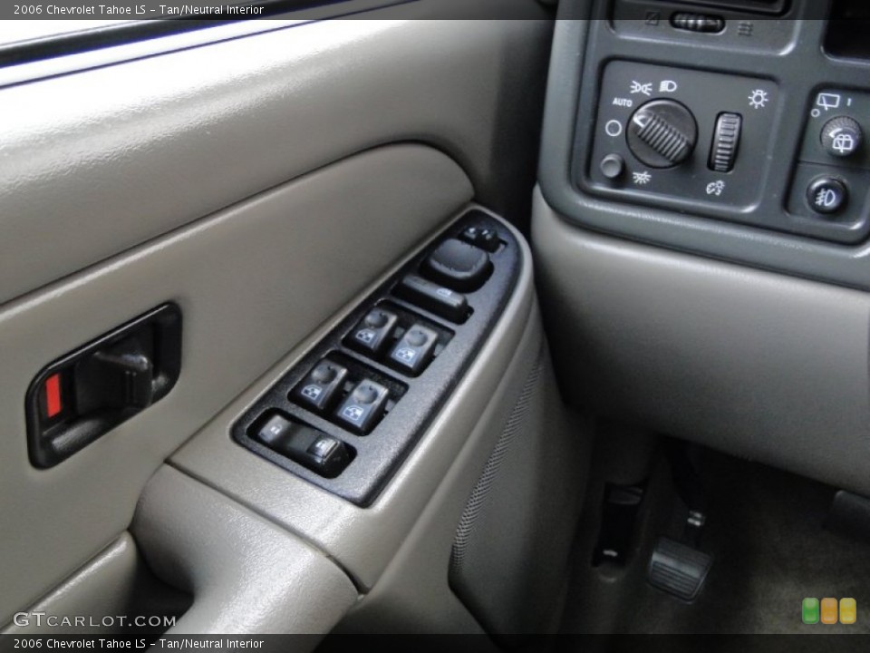 Tan/Neutral Interior Controls for the 2006 Chevrolet Tahoe LS #56811025