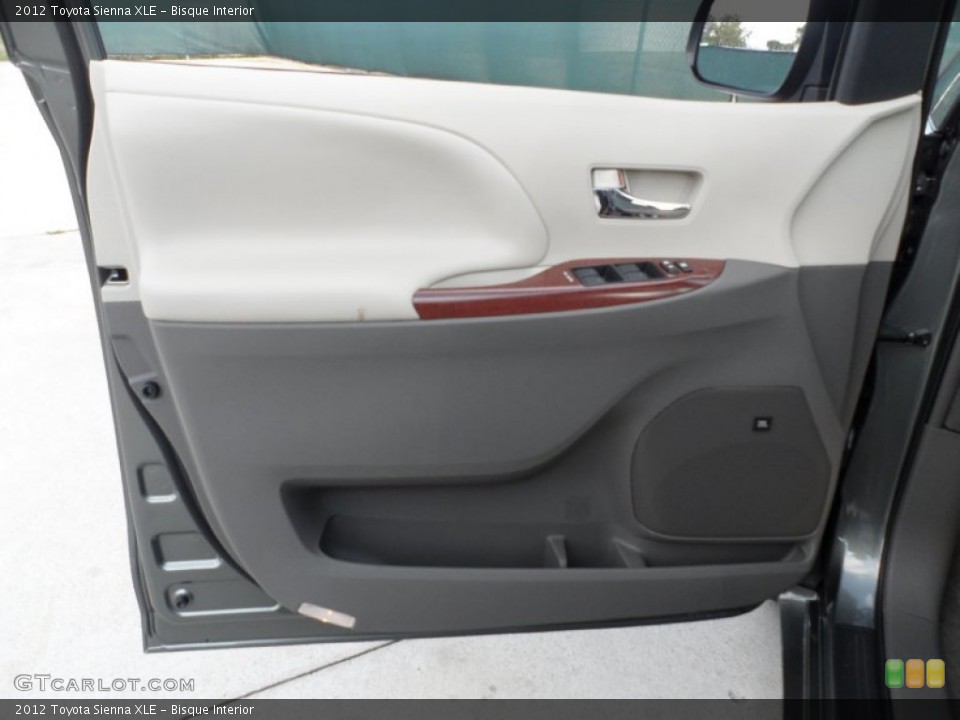 Bisque Interior Door Panel for the 2012 Toyota Sienna XLE #56812609