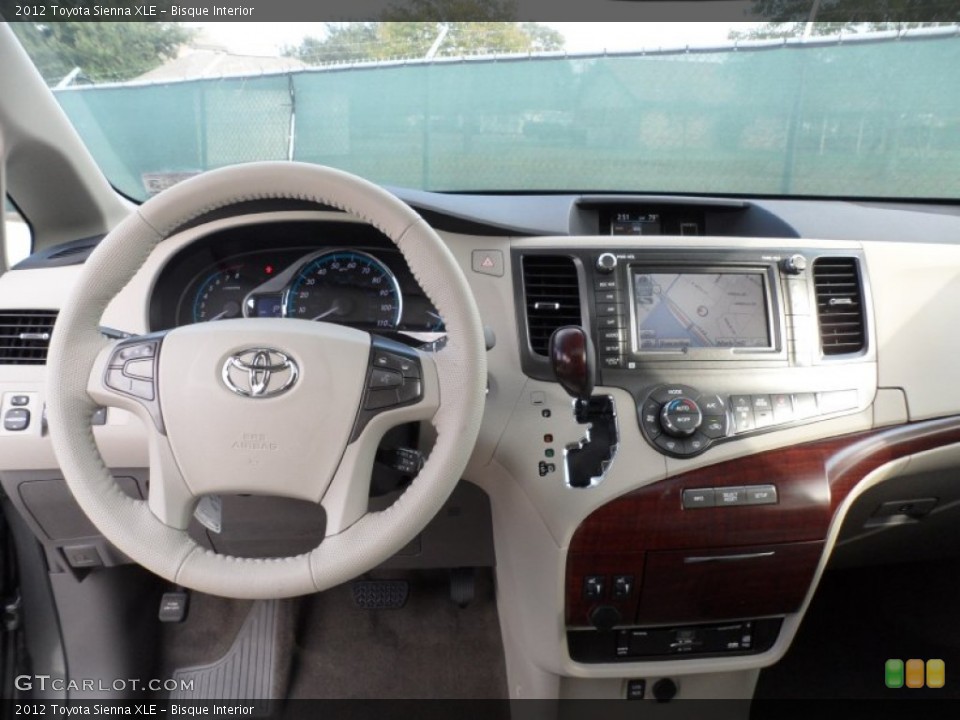 Bisque Interior Dashboard for the 2012 Toyota Sienna XLE #56812657