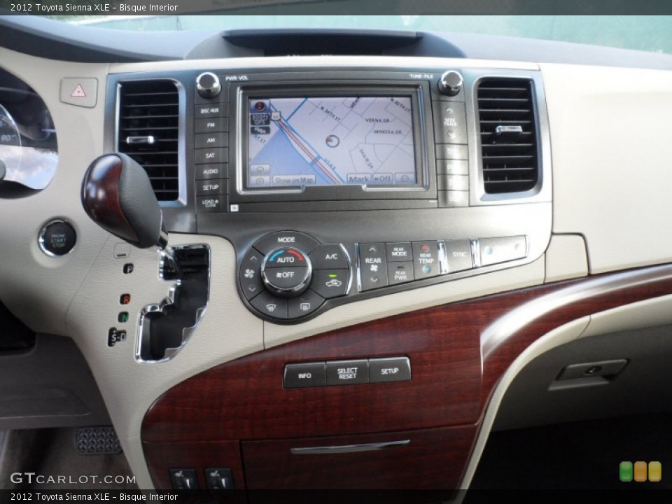 Bisque Interior Controls for the 2012 Toyota Sienna XLE #56812666