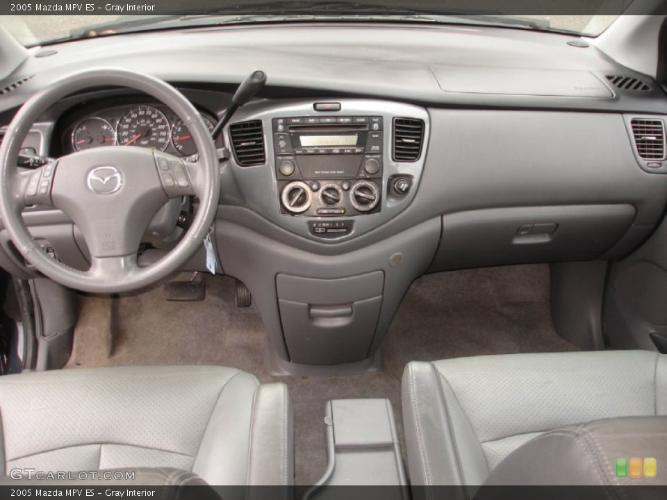Gray Interior Dashboard for the 2005 Mazda MPV ES #56813233