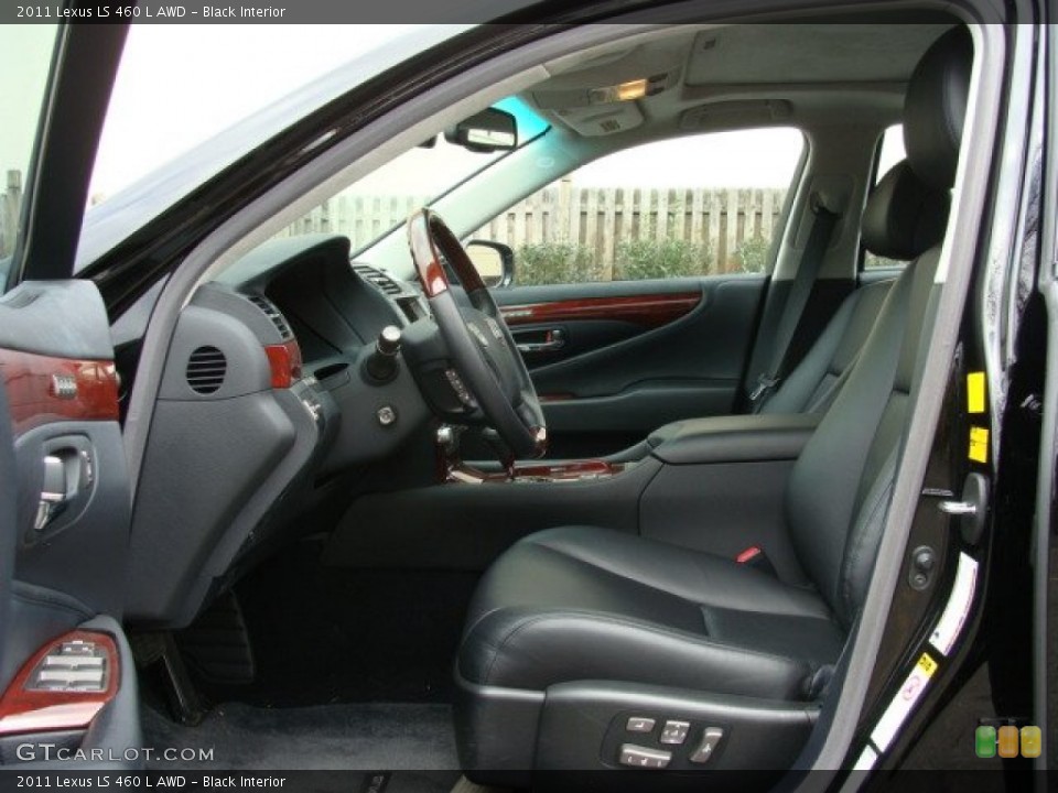 Black Interior Photo for the 2011 Lexus LS 460 L AWD #56813608