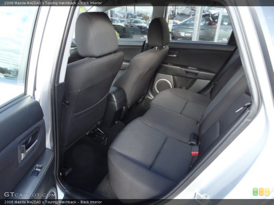 Black Interior Photo for the 2008 Mazda MAZDA3 s Touring Hatchback #56815186