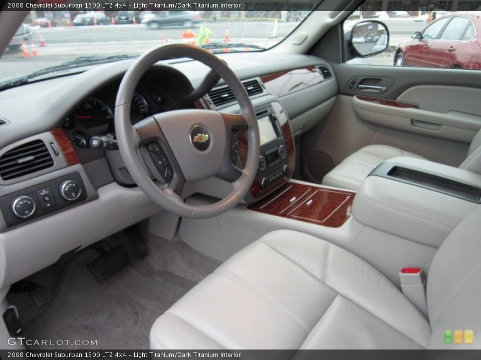 Light Titanium/Dark Titanium Interior Prime Interior for the 2008 Chevrolet Suburban 1500 LTZ 4x4 #56815843