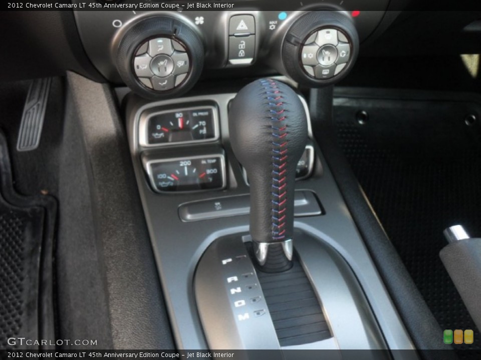 Jet Black Interior Transmission for the 2012 Chevrolet Camaro LT 45th Anniversary Edition Coupe #56820181