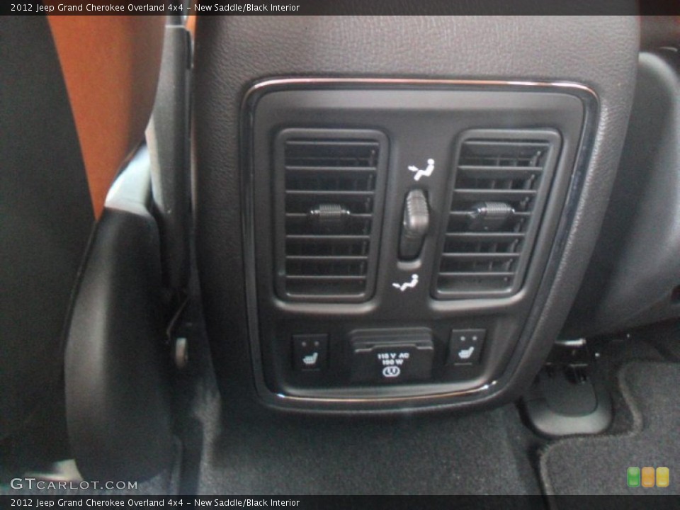 New Saddle/Black Interior Controls for the 2012 Jeep Grand Cherokee Overland 4x4 #56822032