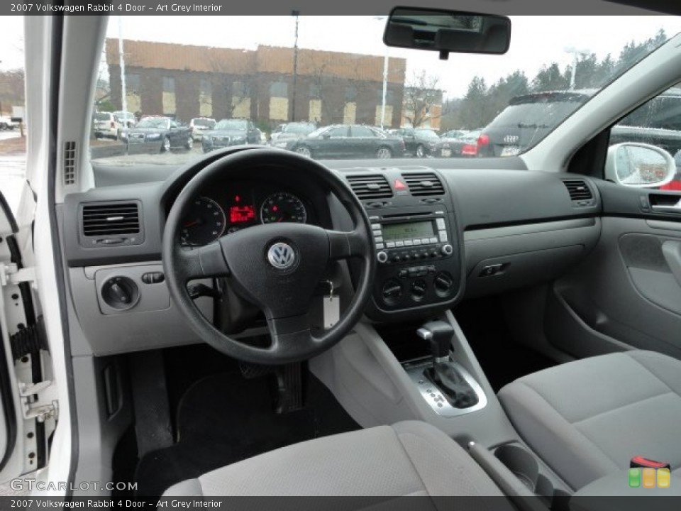 Art Grey 2007 Volkswagen Rabbit Interiors