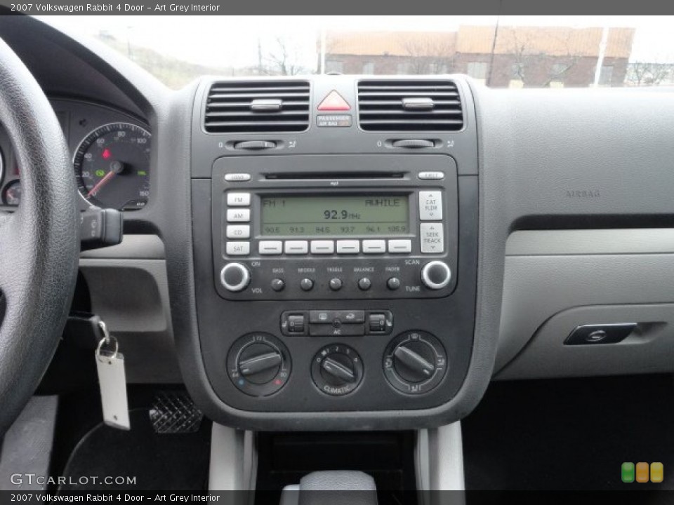 Art Grey Interior Controls for the 2007 Volkswagen Rabbit 4 Door #56824363