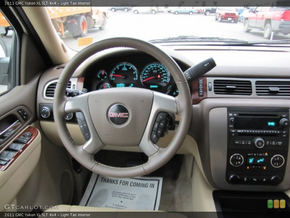 Light Tan Interior Dashboard for the 2011 GMC Yukon XL SLT 4x4 #56824786