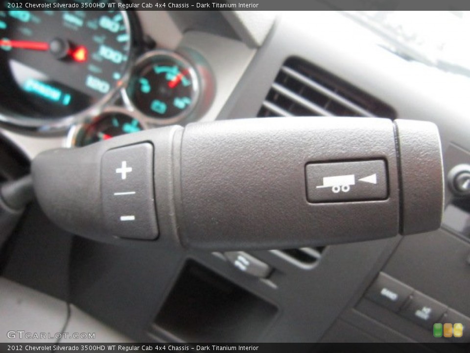 Dark Titanium Interior Transmission for the 2012 Chevrolet Silverado 3500HD WT Regular Cab 4x4 Chassis #56830283