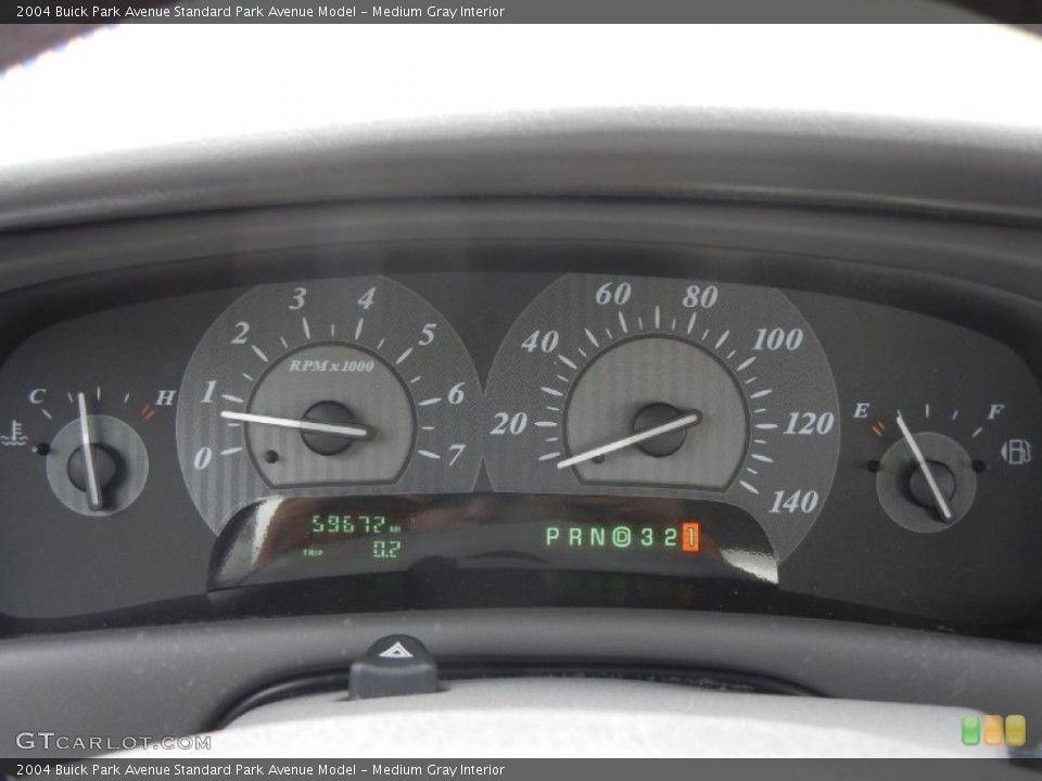 Medium Gray Interior Gauges for the 2004 Buick Park Avenue  #56832239