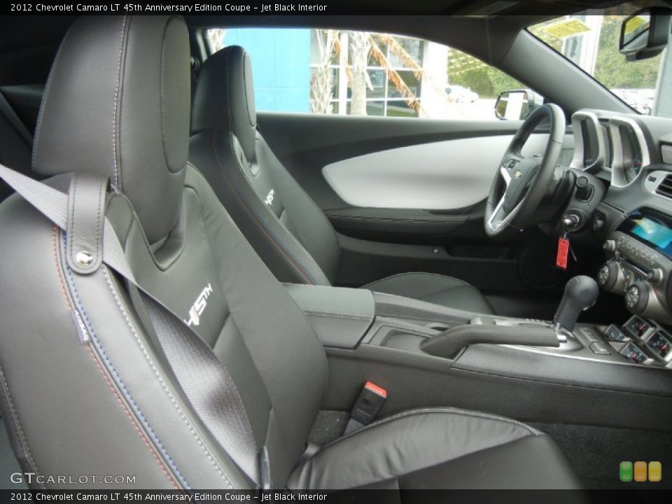 Jet Black Interior Photo for the 2012 Chevrolet Camaro LT 45th Anniversary Edition Coupe #56832835