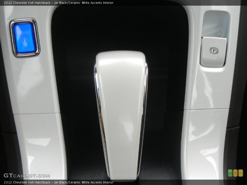 Jet Black/Ceramic White Accents Interior Transmission for the 2012 Chevrolet Volt Hatchback #56833050