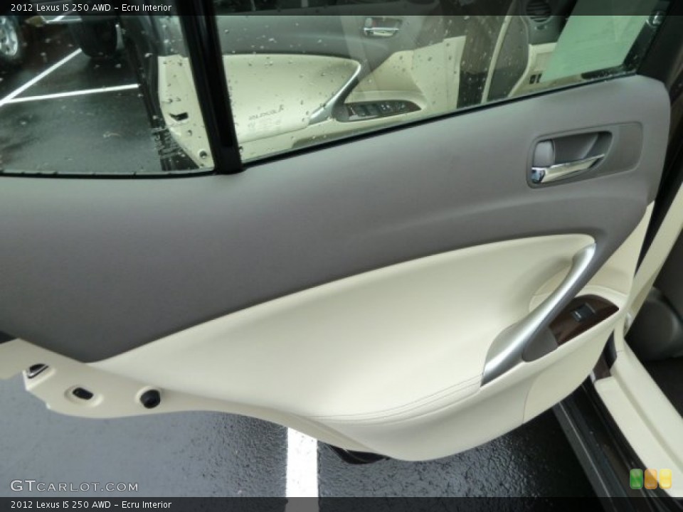 Ecru Interior Door Panel for the 2012 Lexus IS 250 AWD #56834117