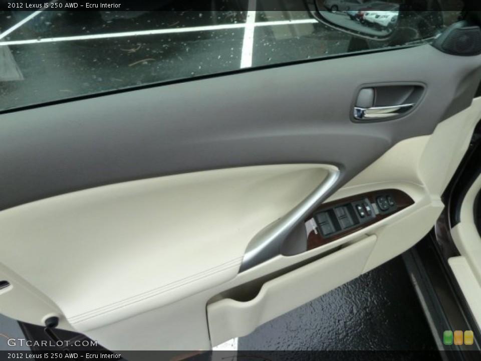 Ecru Interior Door Panel for the 2012 Lexus IS 250 AWD #56834123