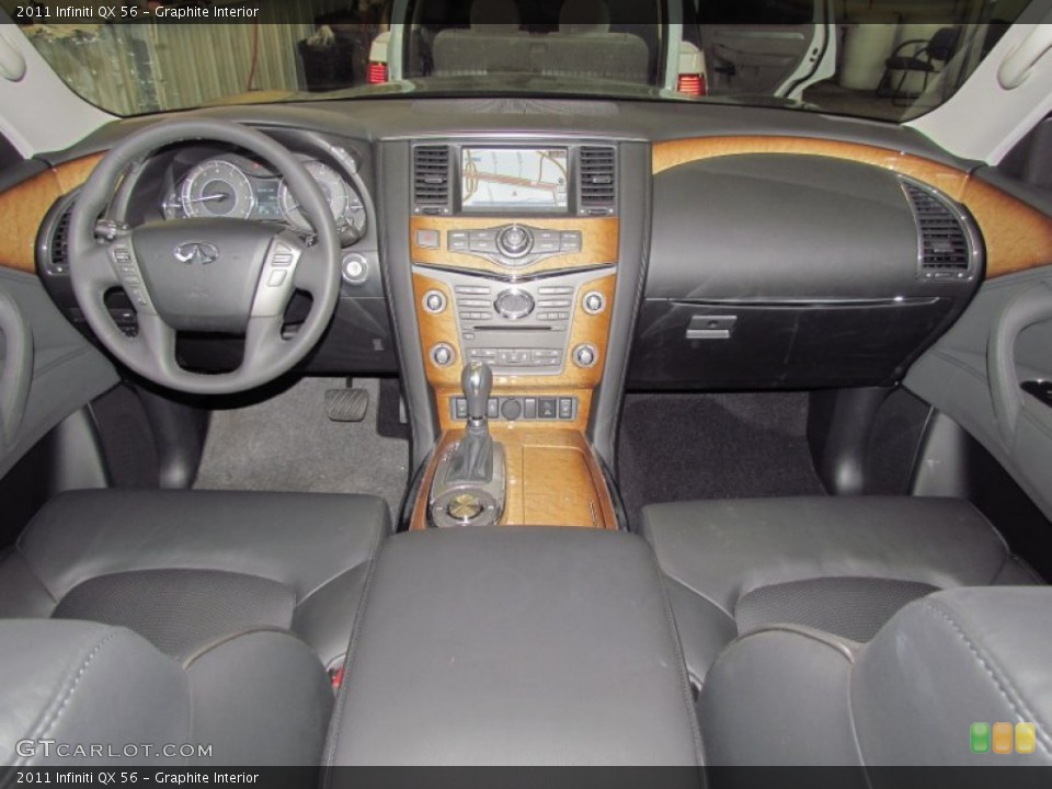 Graphite Interior Dashboard for the 2011 Infiniti QX 56 #56834240