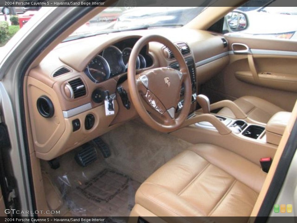 Havanna/Sand Beige Interior Photo for the 2004 Porsche Cayenne S #56835542